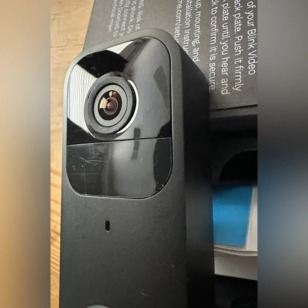 Blink Black Video Doorbell